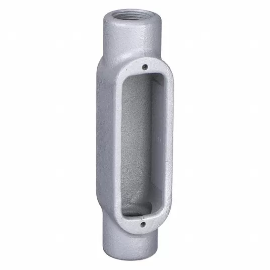Conduit Outlet Body, Iron, 2 In