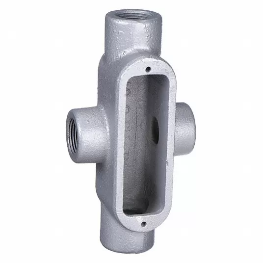 Conduit Outlet Body, Conduit Outlet Body Material Iron, 1 in