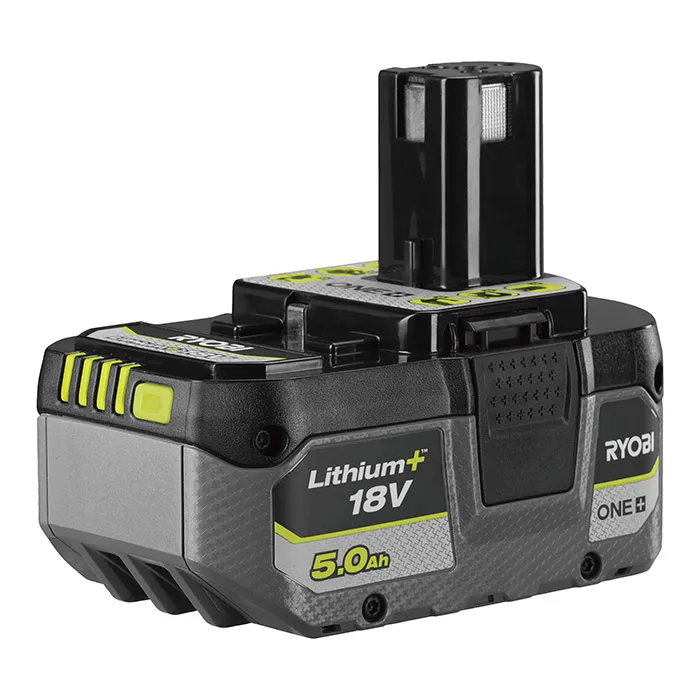 18V Battery, 5Ah, Lithium ion, With charger level indicator