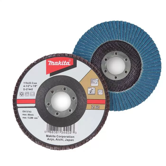 Flap Disc , 115 mm 4-1/2- Inch, (Grit Z 80)