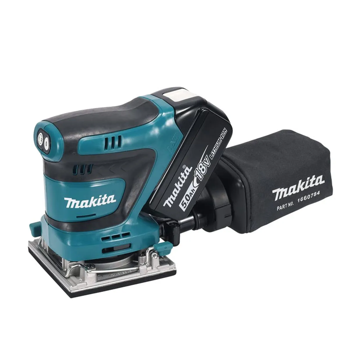 Cordless Finishing Sander 18V, Pad Size 112×102mm, 14,000 OPM 1.0 kg
