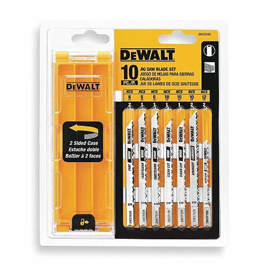 Jigsaw Blade Set, U-Shank, Wood and Metal
