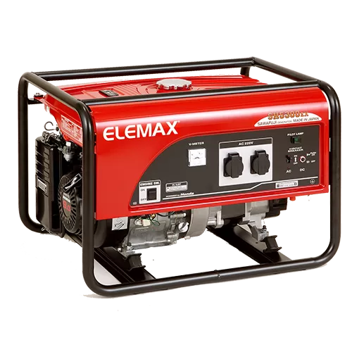 Gasoline Generator, 5.3 KVA, Fuel Tank 28 Liters, 68 Kg, Made in Japan