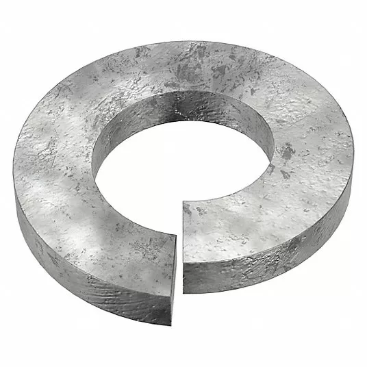 Split Lock Washer, Bolt 1/4, CS, PK100