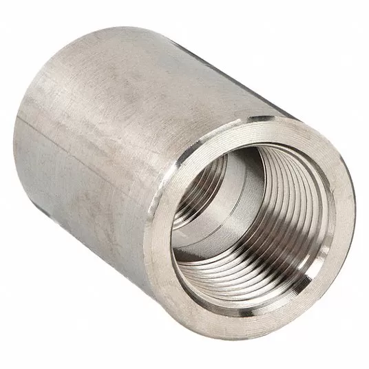 Coupling, 304 Stainless Steel, 3/4Inch x 3/4Inch Fitting Pipe Size, Female NPT x Female NPT