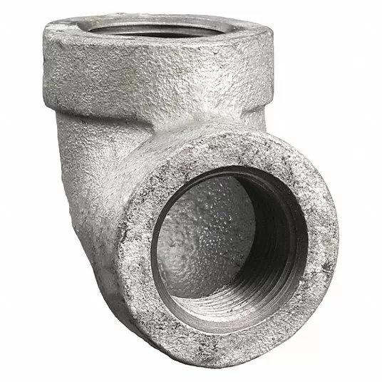90 Degrees Elbow: 1/4 x 1/4Inch, Malleable Iron, Female NPT x Female NPT, Class 300