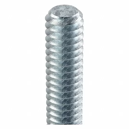 Fully Threaded Rod, Steel, Grade A, 1/4Inch-20, 3 ft. Length