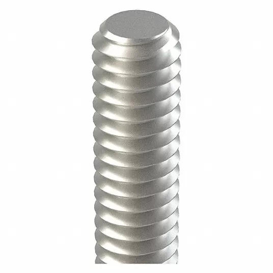 Fully Threaded Stud, 18-8 Stainless Steel, 3/8Inch-16, 6Inch Length, PK 5