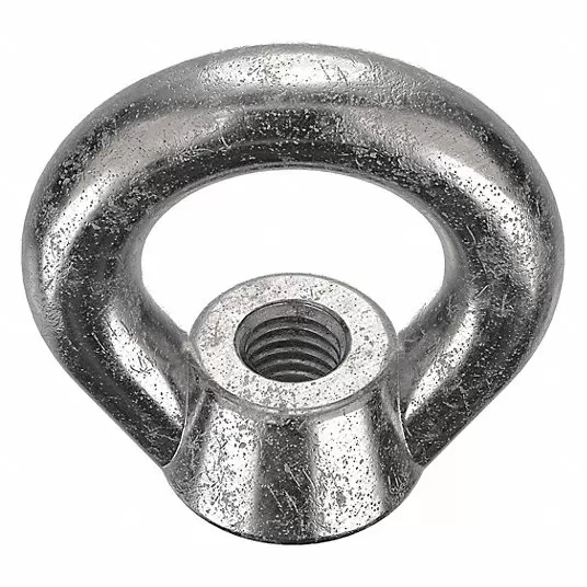Standard Lifting Eye Nut, M16 x 2mm , Plain A2, Stainless Steel