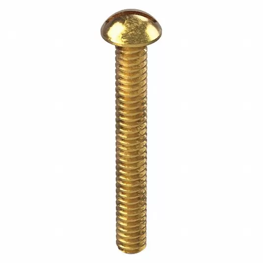 Mach Screw, Rnd, 10-32x1 1/2 L, PK100