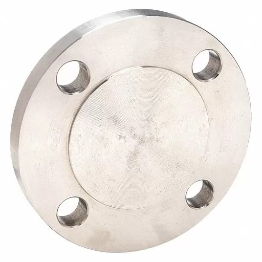 Pipe Flange, Blind Flange, 304 Stainless Steel, 2Inch Pipe Size, 6Inch Flange Outside Dia, Class 150