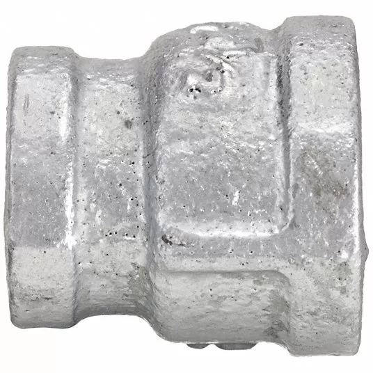 جلبة نقاص,  من الحديد القابل للطرق, حجم الأنبوب 3/4 بوصة × 1/2 بوصة, NPT x NPT, الفئة 150