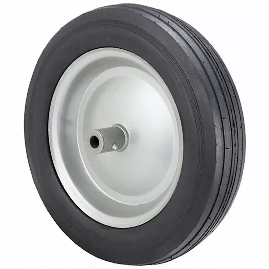 Semipneumatic Wheel, 16Inch Wheel Dia., 450 lb Load Rating
