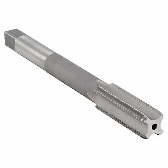 Straight Flute Tap, Thread Size M22x1.5, Metric Fine, Plug, Overall Length 4 11/16 inch