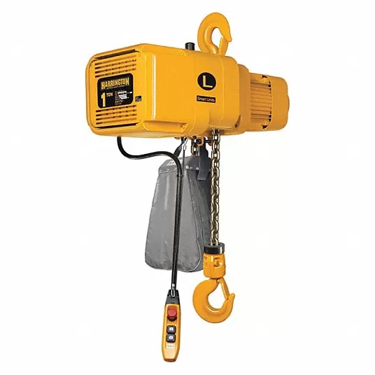 H4 Electric Chain Hoist, 4,000 lb Load Capacity, 230V, 10 ft Hoist Lift, 14/2.5 fpm