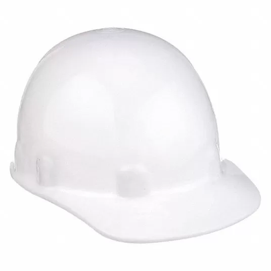 Front Brim, Hard Hat, White, 8W695