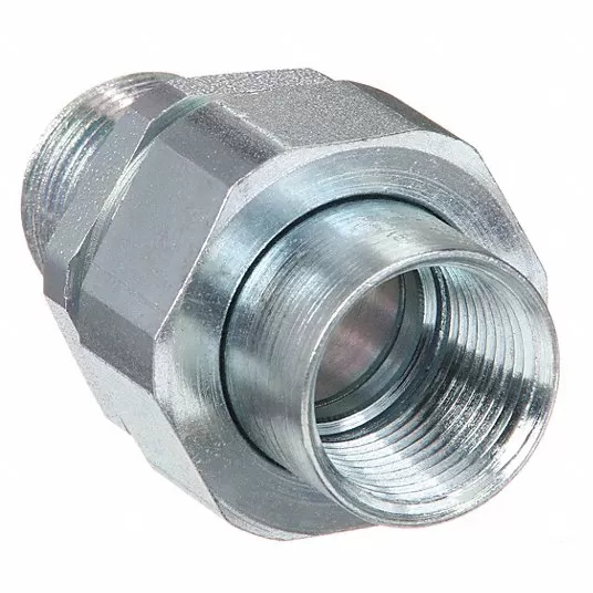 Union, Ends - Hazardous Fittings 1/2 in FNPT x 1/2 in MNPT, Overall Length - Fitting 2 in