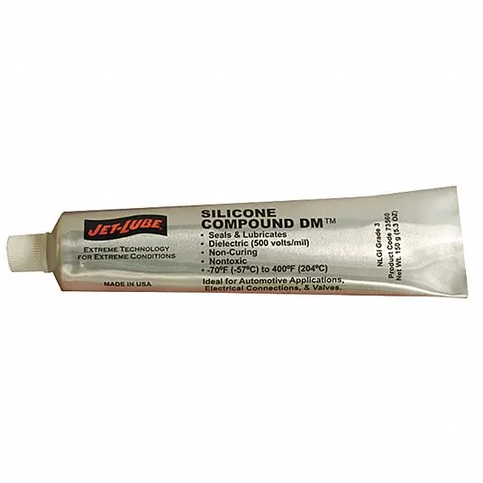 Dielectric Grease, 5.3 oz, Tube, Translucent