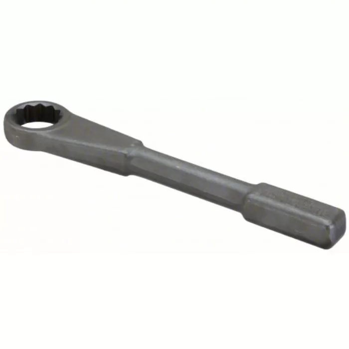 Striking Wrench, Alloy Steel, Black Oxide, 1 1/8 inch Head Size, 10 inch Overall Length