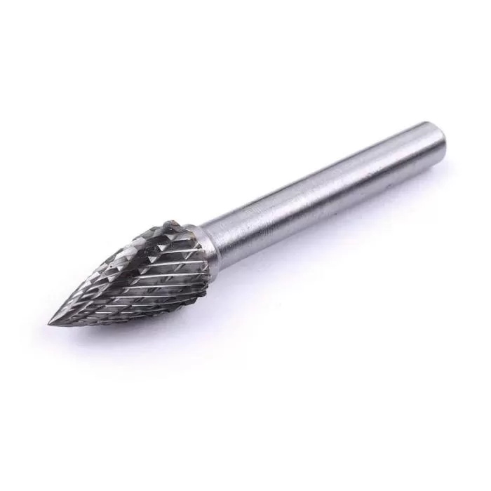 Tungsten Carbide Burrs for Die Grinders 12x25x6 mm (10pcs/set), For GD0800C, GD0801C, GD0600, GD0602