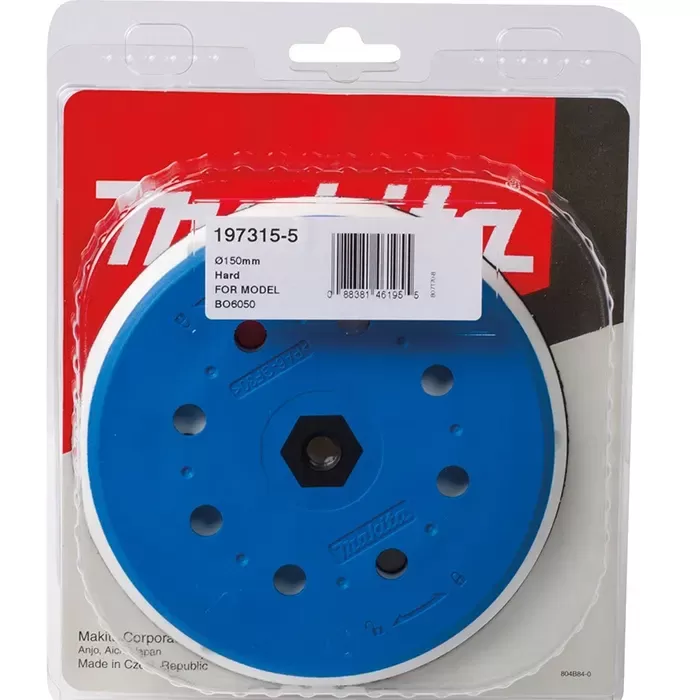 Hard Rubber Pad, 150 mm, For Random Orbit Sander BO6050