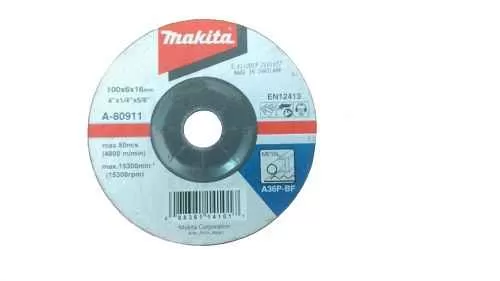 Accessories, Depressed Center Grinding Wheel (A-series), 100 x 6.0 x 16.00