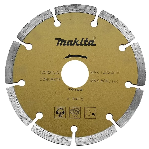 Accessories, Diamond Wheels for Cutter - Segmented 125mm