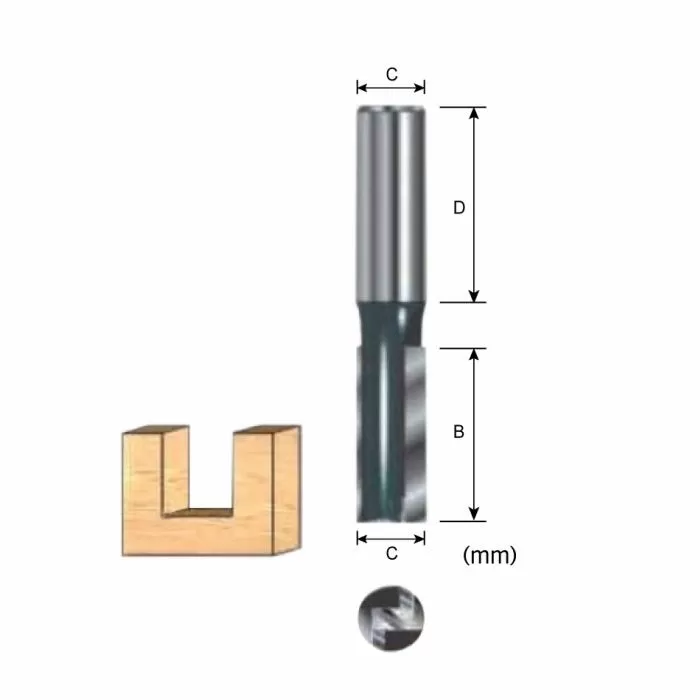 Accessories, Router Bits - Straight Bit (10mm)