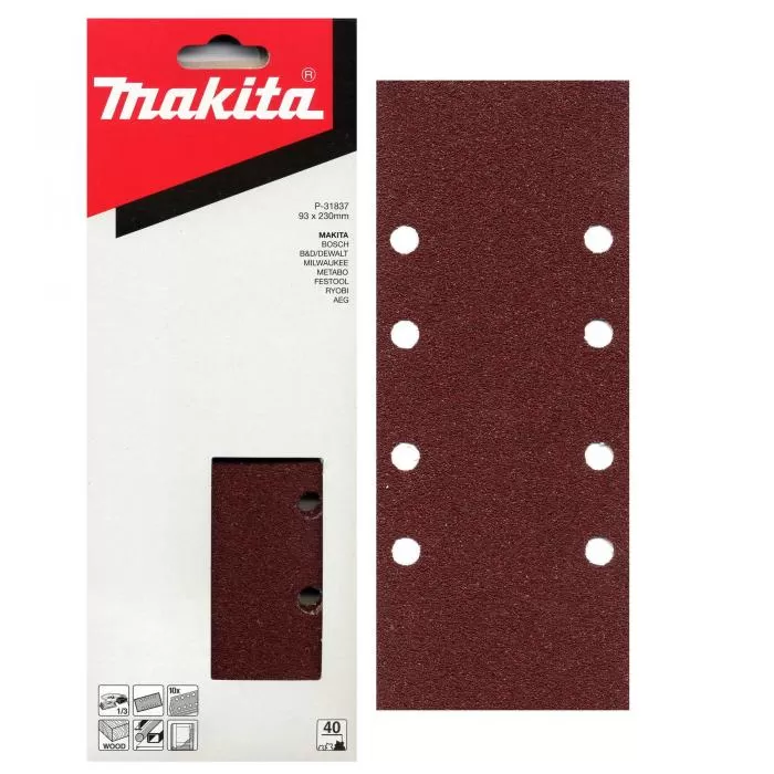 Accessories, Abrasive Paper - Pre Punched