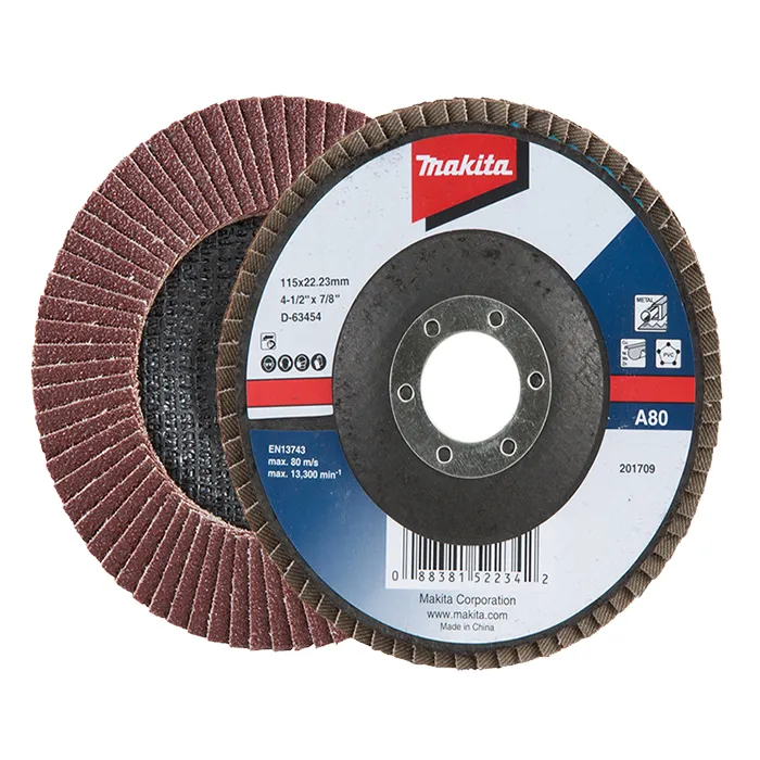 Flap Disc Angled Type, 115×22.23mm, GRIT A80, For Metal