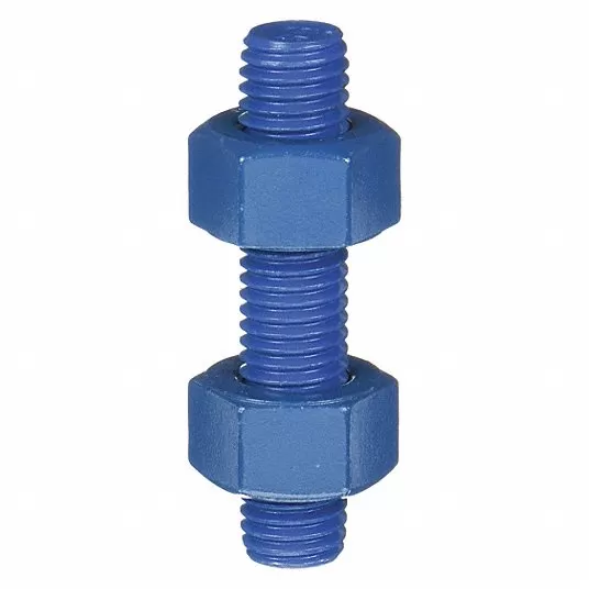 Fully Threaded Stud, Steel, Grade B7, 1-1/8