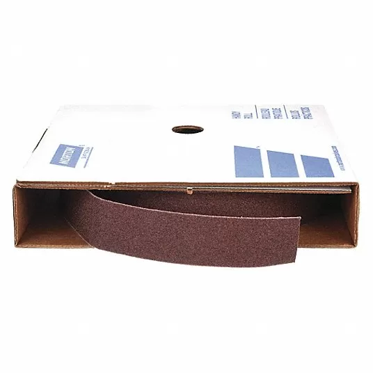 Abrasive Roll, Very Fine, Aluminum Oxide, 320, 150 ft Length, 2 inch Width, Cloth