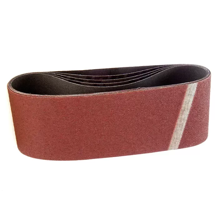 Abrasive Belt Sander, 457 mm Length x 76 mm Width, Grit 80, Pack of 5