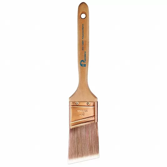 Paint Brush, Brush Style Angle Sash, Brush Size 1-1/2 inch, Bristle Length 2 1/4 inch