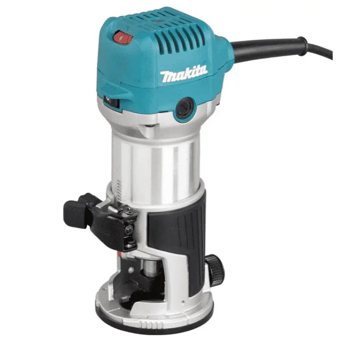 Carpentry Trimmer, 710W, 10,000 – 34,000 rpm, Collet Size 6, 8mm, 2.8 kg
