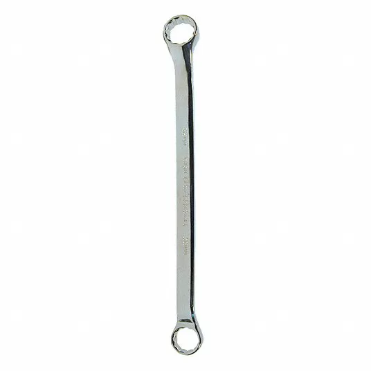 Box End Wrench, Chrome, 30 mm_32 mm Head Size, 17 1/4 inch Overall length, Offset Head