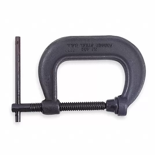 Regular Duty Forged Steel C-Clamp, 6 in