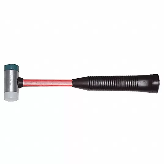 Soft Face Hammer, 2 lb Head Weight, 1 11/16 in Hammer Tip Dia. 3R499