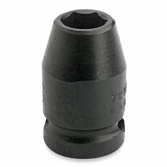 Impact Socket, Socket Size 46 mm, Socket Shape 6-Point, Drive Type Impact, Drive Size 1/2 inch