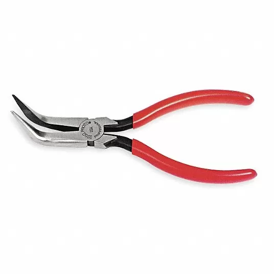 Needle Nose Pliers, 1 5/8 in, Bend plier.
