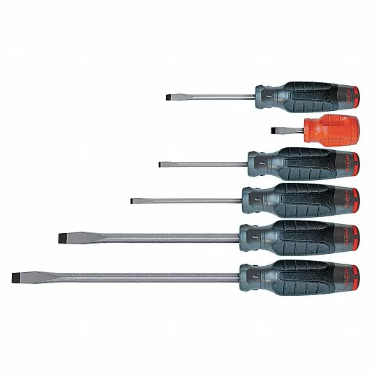 Tether Ready Screwdriver Set, PH, 6 PC , Made in USA, J1206SP-TT