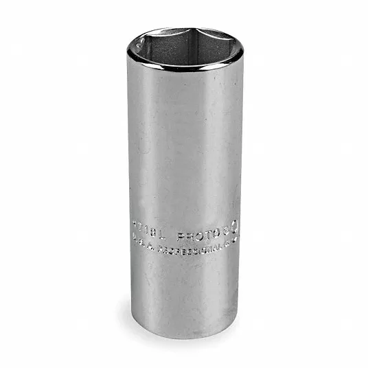Socket, 1/4 inch Drive Size, Alloy Steel, Chrome Finish