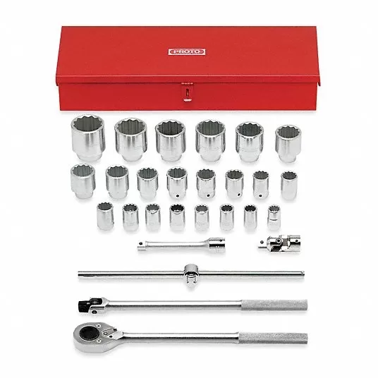 Socket Wrench Set, 21 mm to 60 mm 1AF29