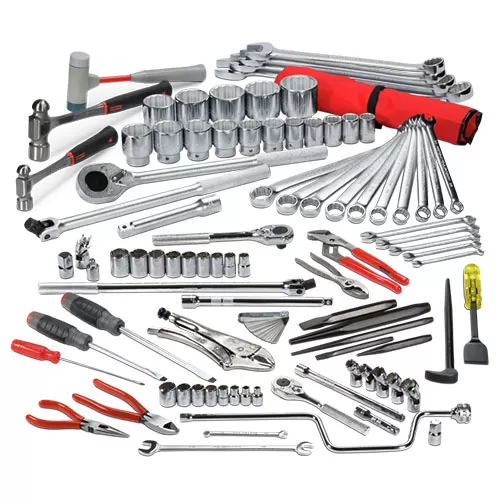 92 Piece Heavy Equipment Set With Top Chest J442719-8Rd