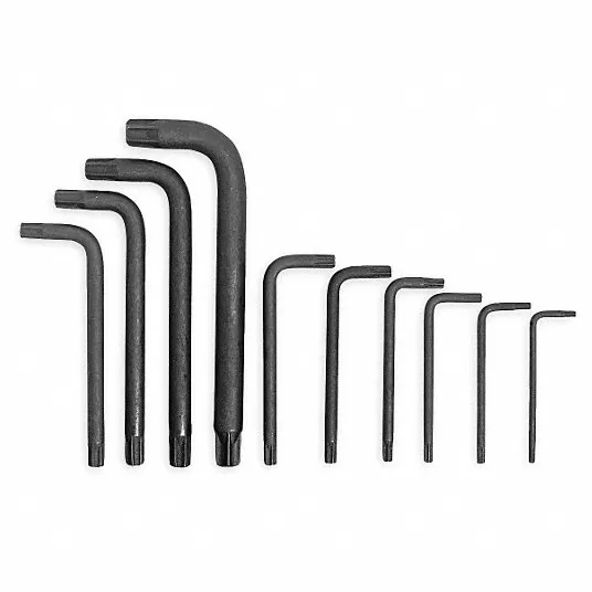 Torx Key Set, L Key Shape, PC 10