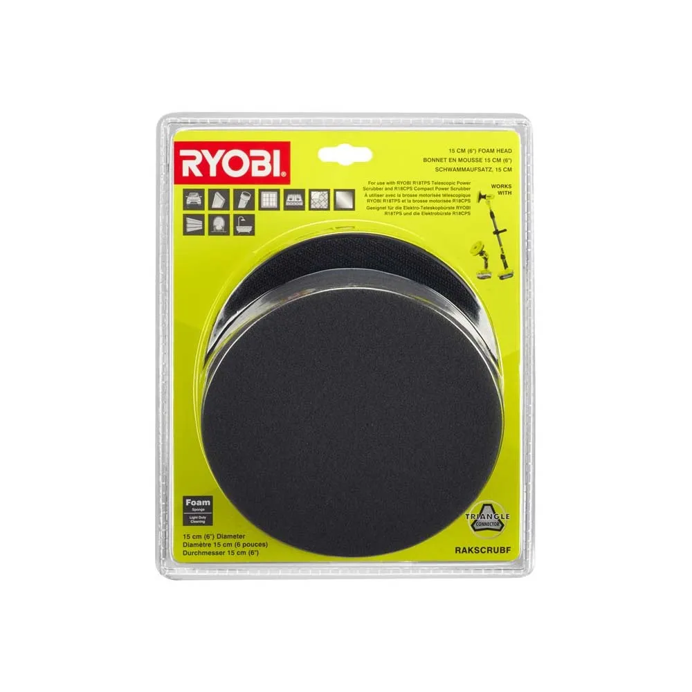 Cleaning and Polishing Foam Pad, 15cm