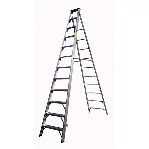 Aluminum Two-in-One Ladder Step 12 (3.6m)