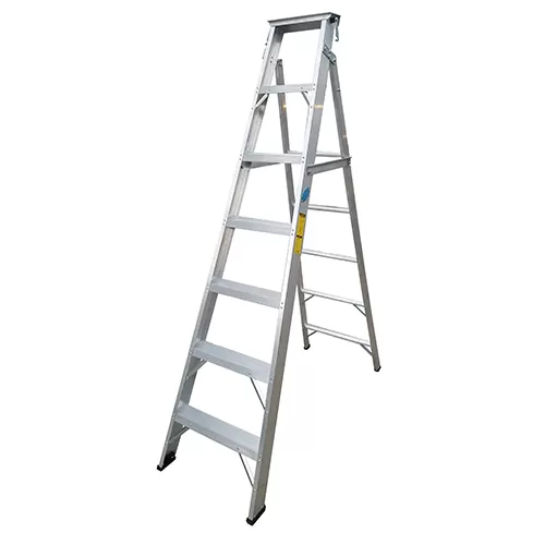 Aluminum Two-in-One Ladder Step 7 (2.1m to 3.8m)
