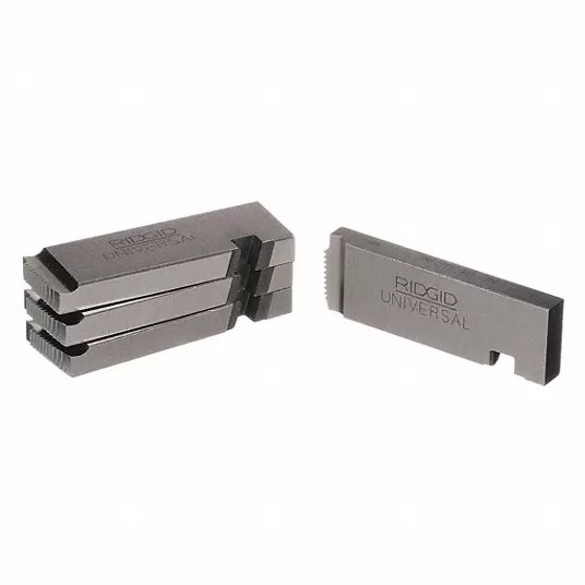 Pipe Dies Set for Threading Machine Die Heads, For Nominal Pipe Size 1/2 in to 3/4 in, 14 TPI, NPT