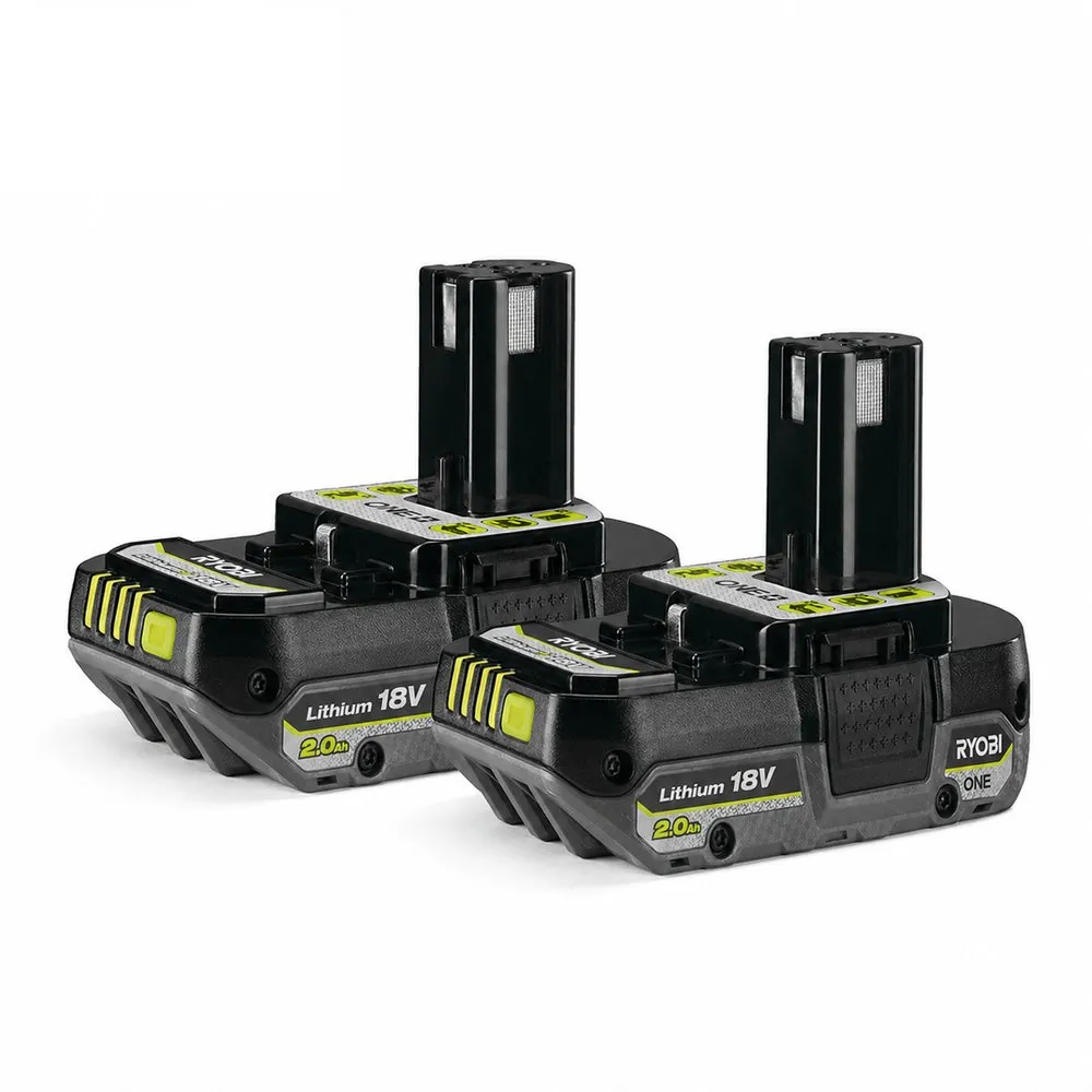 Ryobi, ONE+ 18V Battery pack 2 x 2.0 Ah